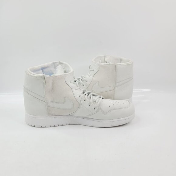 Jordan Women's White 1 Rebel A01530-100 Mid-Top Lace Up Athletic Sneaker Sz 10.5 - Picture 3 of 8